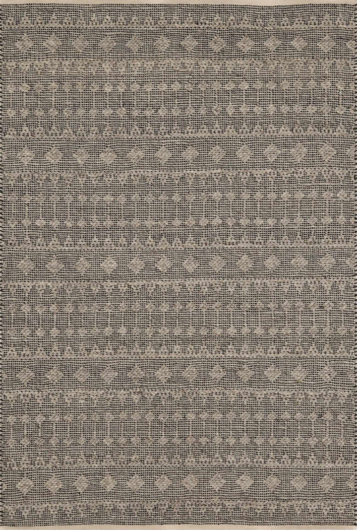 Hanston Modern Style Beige And Black Hand Woven Area Rug - The Rug Decor