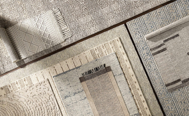 Hantsport Modern Style Ivory And Gray Hand Woven Area Rug - The Rug Decor