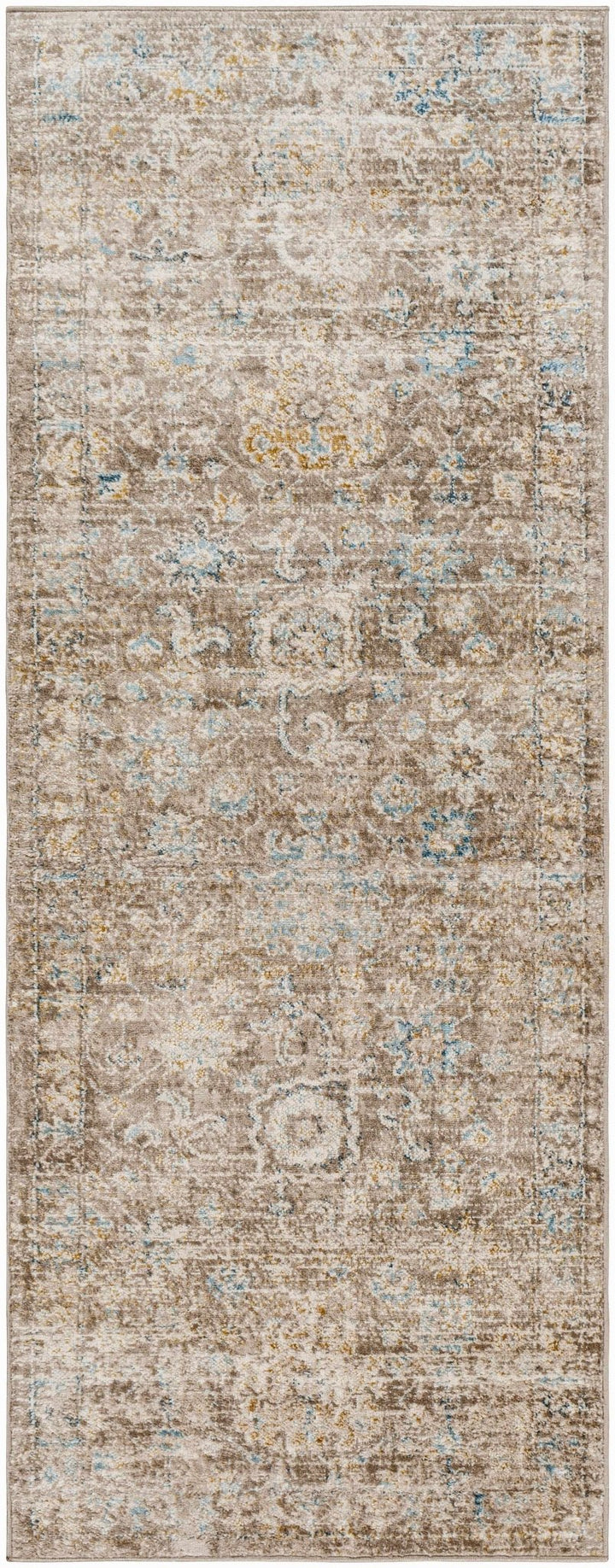 Harim Traditional Style Light Brown Area Rug - The Rug Decor