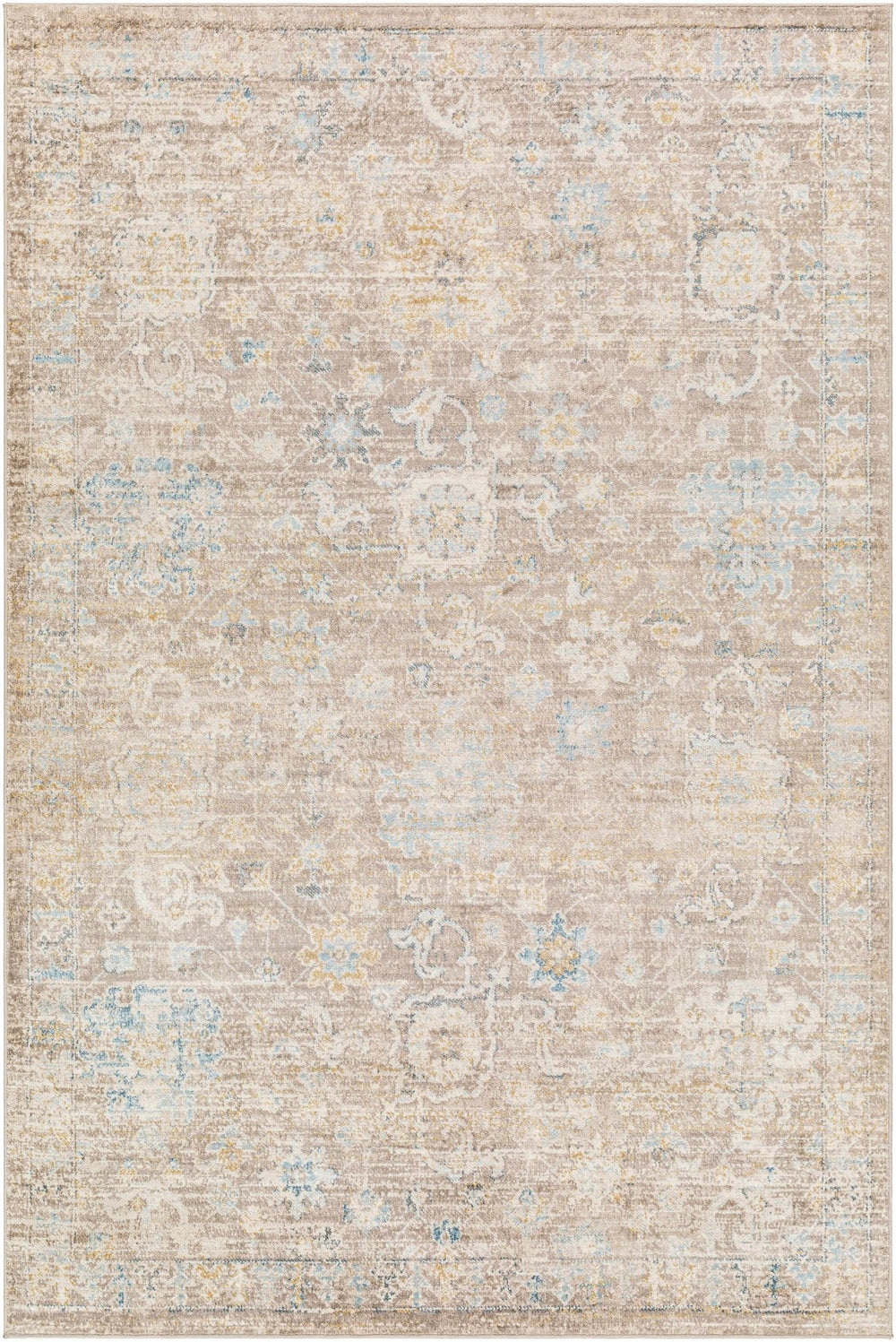 Harim Traditional Style Light Brown Area Rug - The Rug Decor