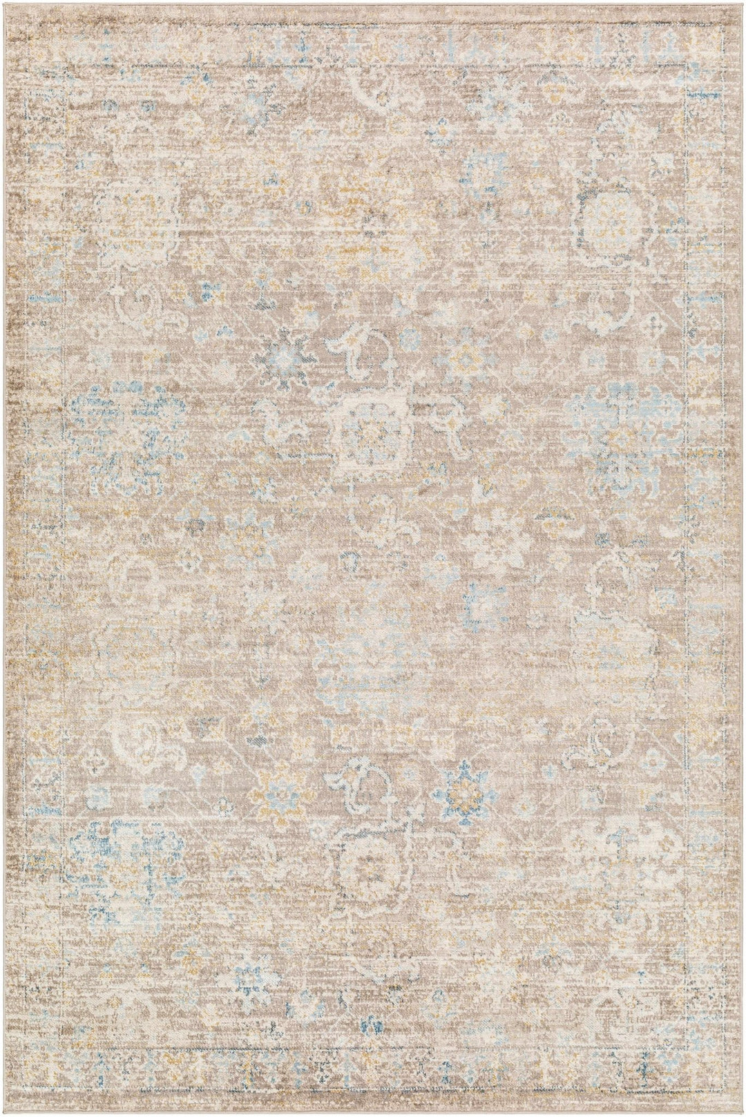 Harim Traditional Style Light Brown Area Rug - The Rug Decor