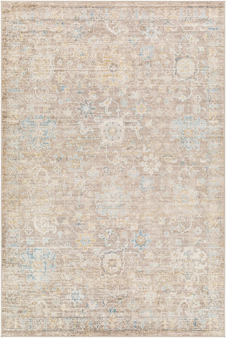 Harim Traditional Style Light Brown Area Rug - The Rug Decor