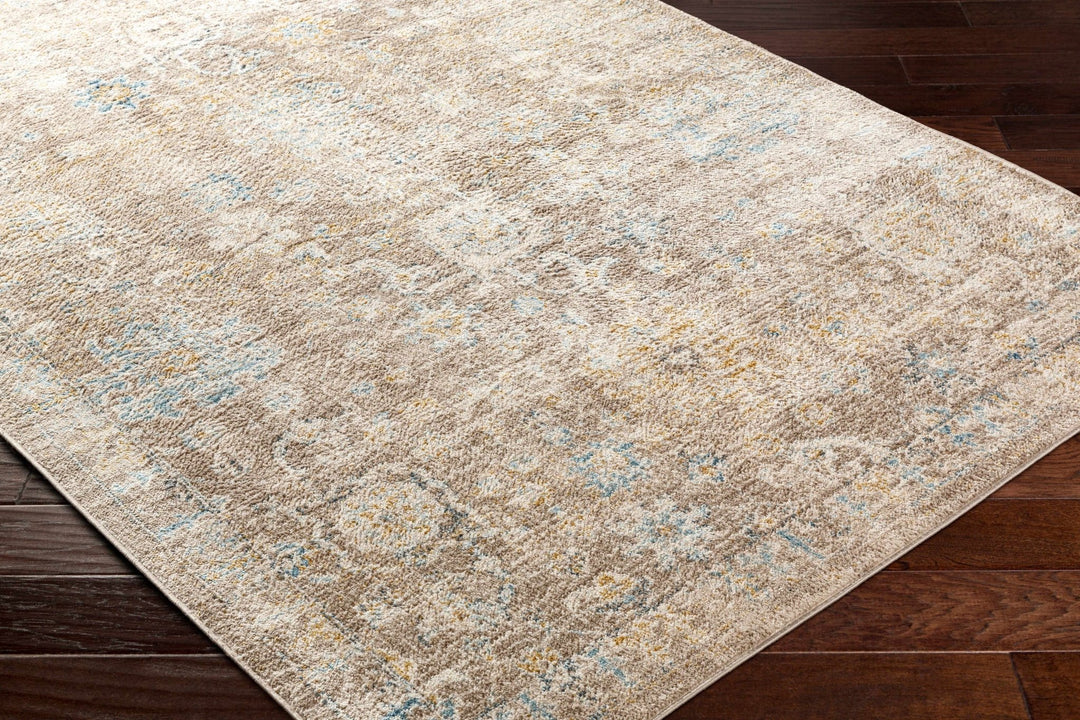 Harim Traditional Style Light Brown Area Rug - The Rug Decor