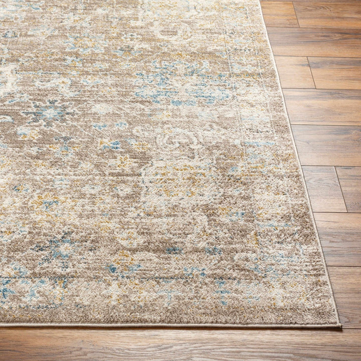Harim Traditional Style Light Brown Area Rug - The Rug Decor