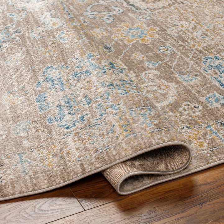 Harim Traditional Style Light Brown Area Rug - The Rug Decor