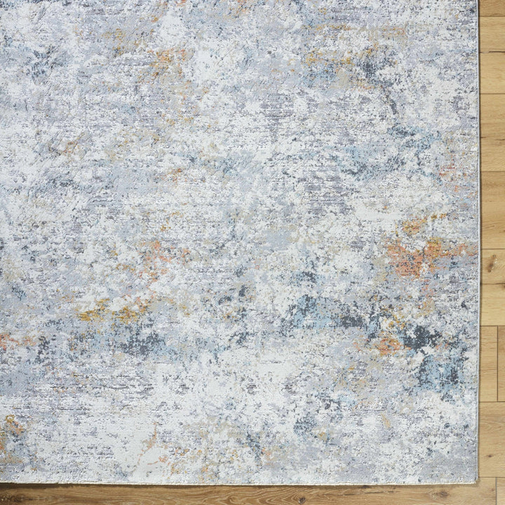 Harue Contemporary Abstract Gray And Beige Area Rug - The Rug Decor