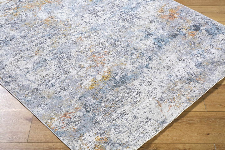 Harue Contemporary Abstract Gray And Beige Area Rug - The Rug Decor