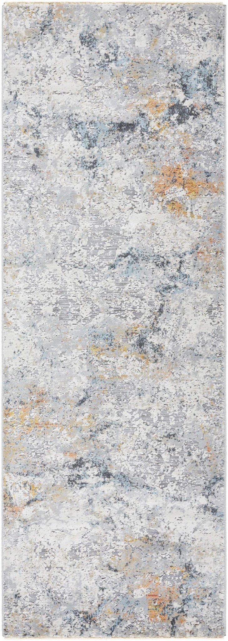 Harue Contemporary Abstract Gray And Beige Area Rug - The Rug Decor