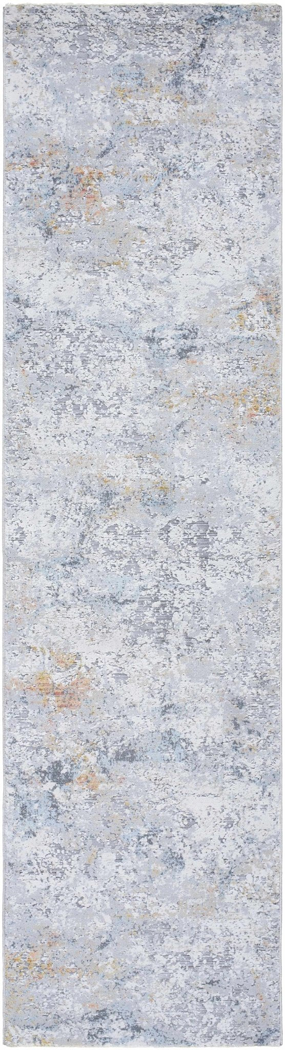 Harue Contemporary Abstract Gray And Beige Area Rug - The Rug Decor