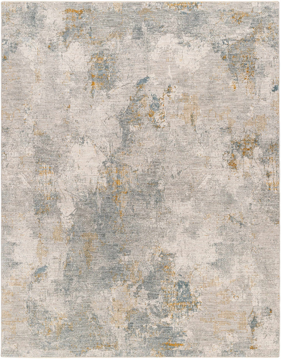 Haydn Gray Modern Abstract Design Rug - The Rug Decor