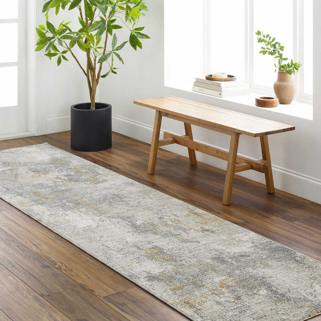 Haydn Gray Modern Abstract Design Rug - The Rug Decor
