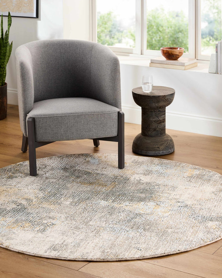 Haydn Gray Modern Abstract Design Rug - The Rug Decor