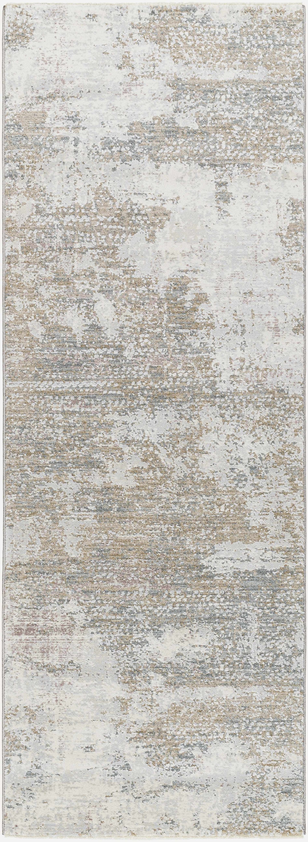 Hazan Modern Abstract Design Brown And Gray Rug