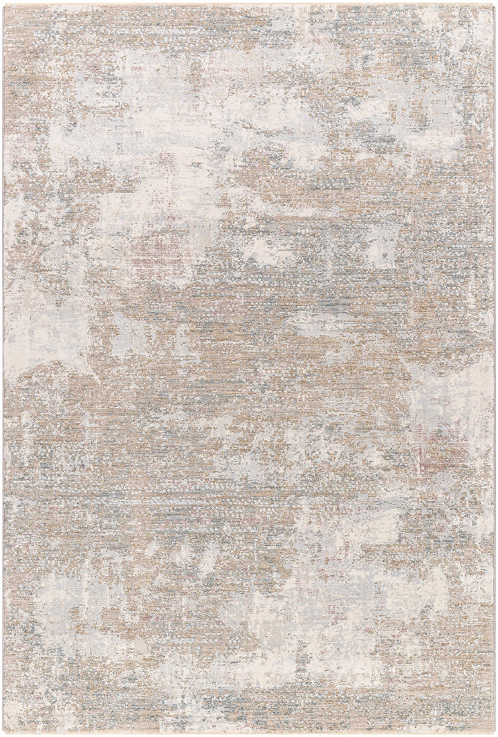 Hazan Modern Abstract Design Brown And Gray Rug