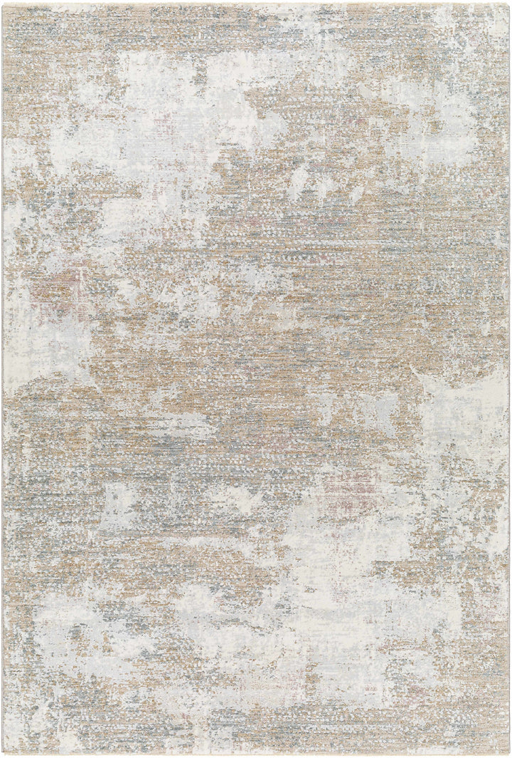 Hazan Modern Abstract Design Brown And Gray Rug