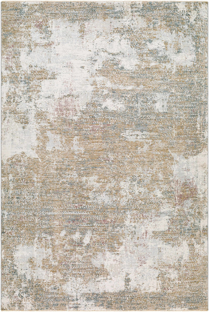 Hazan Modern Abstract Design Brown And Gray Rug - The Rug Decor