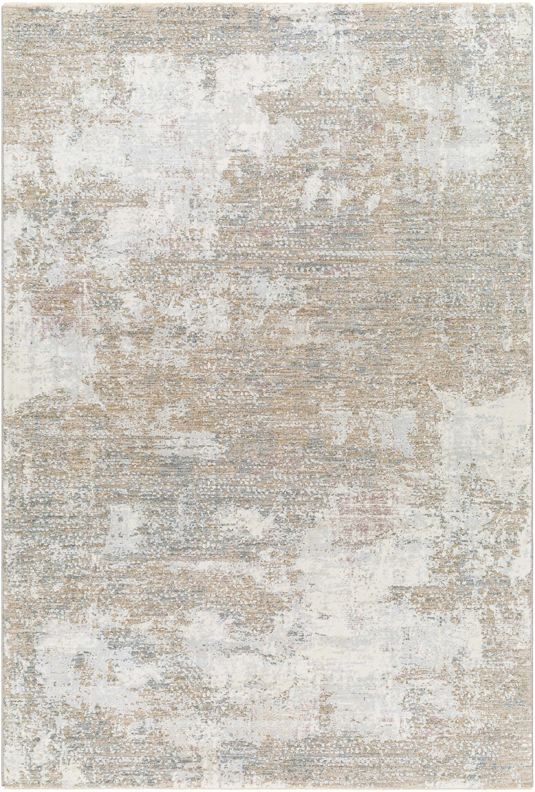 Hazan Modern Abstract Design Brown And Gray Rug - The Rug Decor