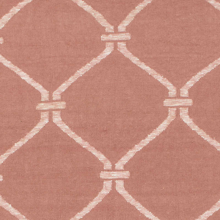 Hazelhurst Contemporary Geometrical Peach Area Rug - The Rug Decor