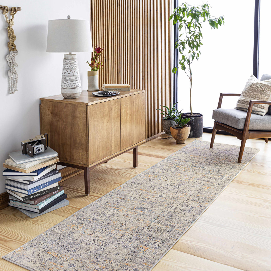 Traditional Camel Machine Woven Rug