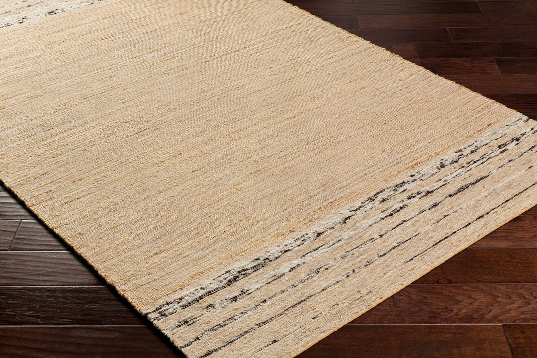 Hedd Contemporary Tan And Gray Area Rug - The Rug Decor