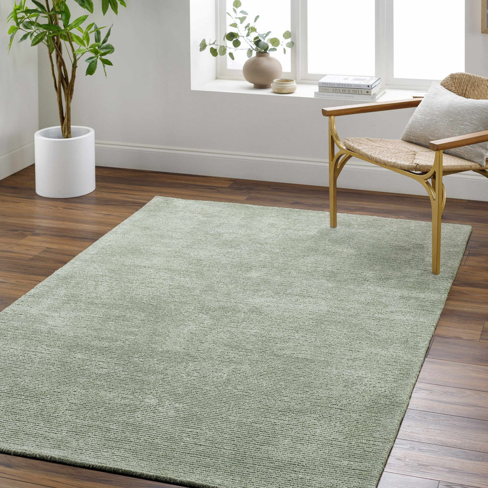 Helio Olive Contemporary Style Hand Tufted Rug - The Rug Decor