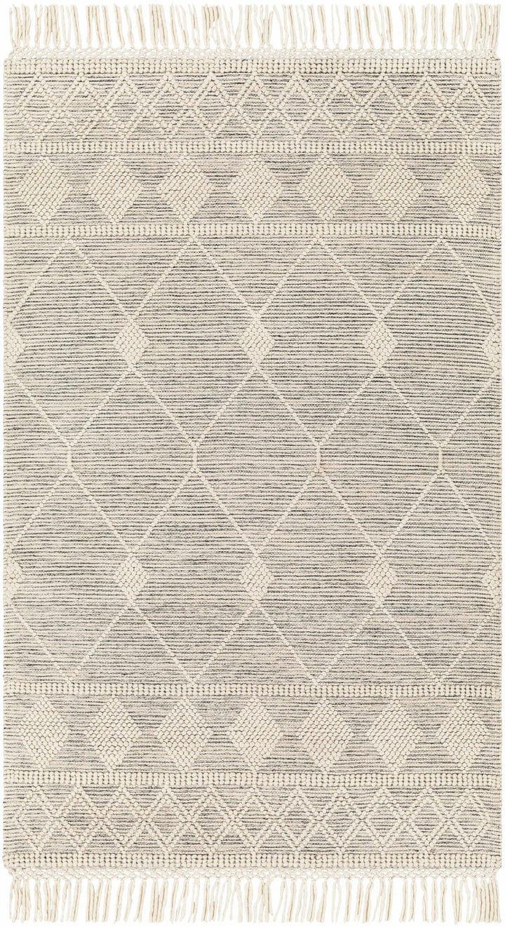 Hemingway Beige Hand Woven Wool Rug - The Rug Decor
