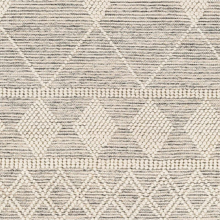Hemingway Beige Hand Woven Wool Rug - The Rug Decor