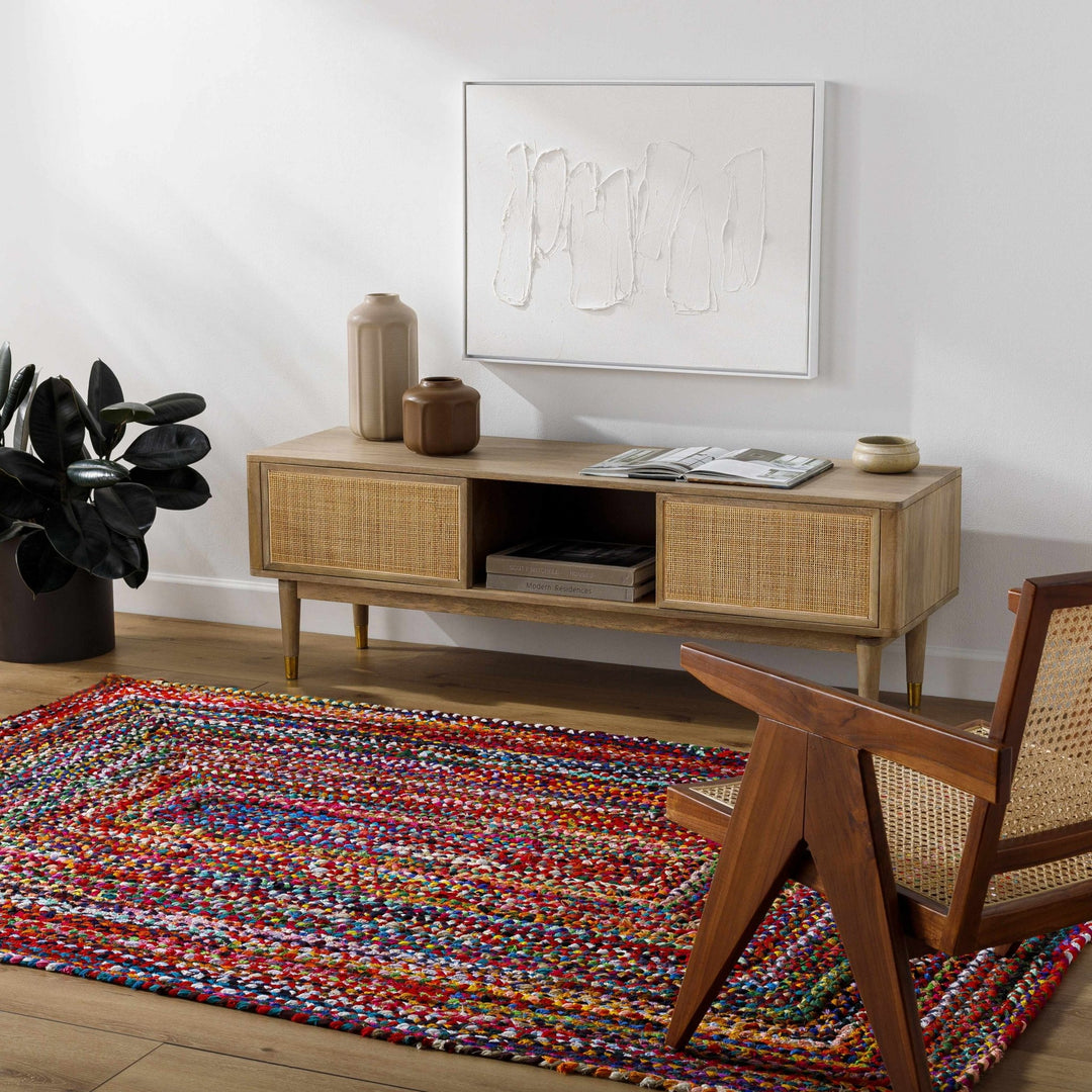 Henio Bohemian Abstract Multicolor Area Rug - The Rug Decor