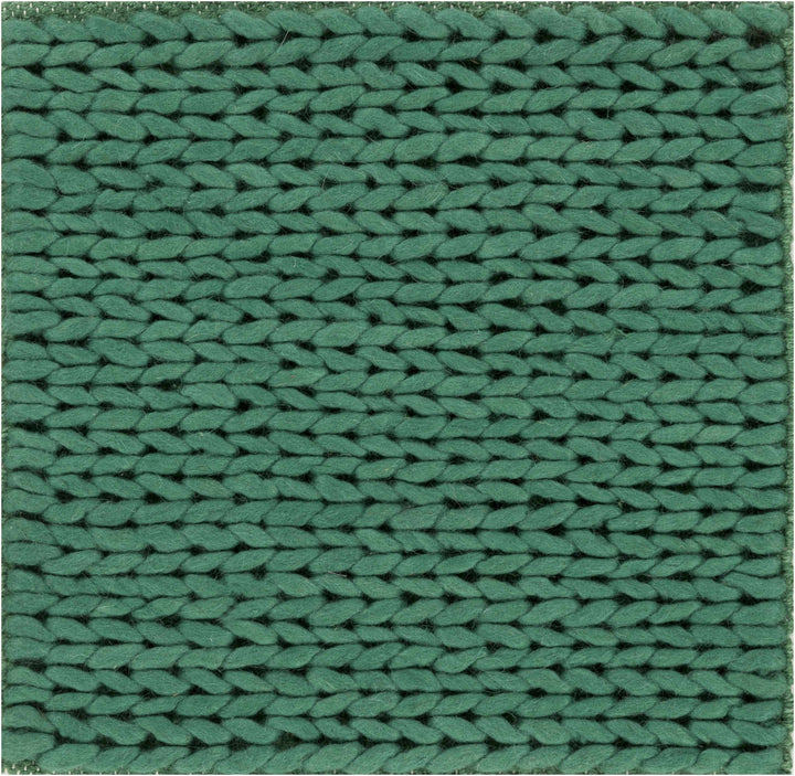 Herod Green Modern Solid Design Hand Woven Area Rug - The Rug Decor