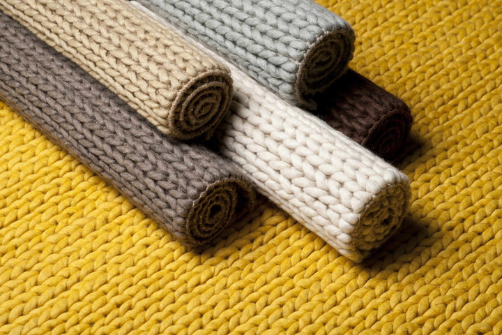 Herod Green Modern Solid Design Hand Woven Area Rug - The Rug Decor