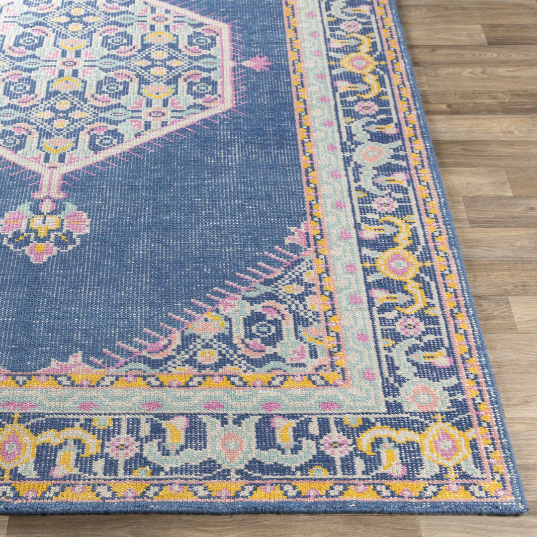 Herriman Blue Traditional Style Hand Knotted Area Rug - The Rug Decor