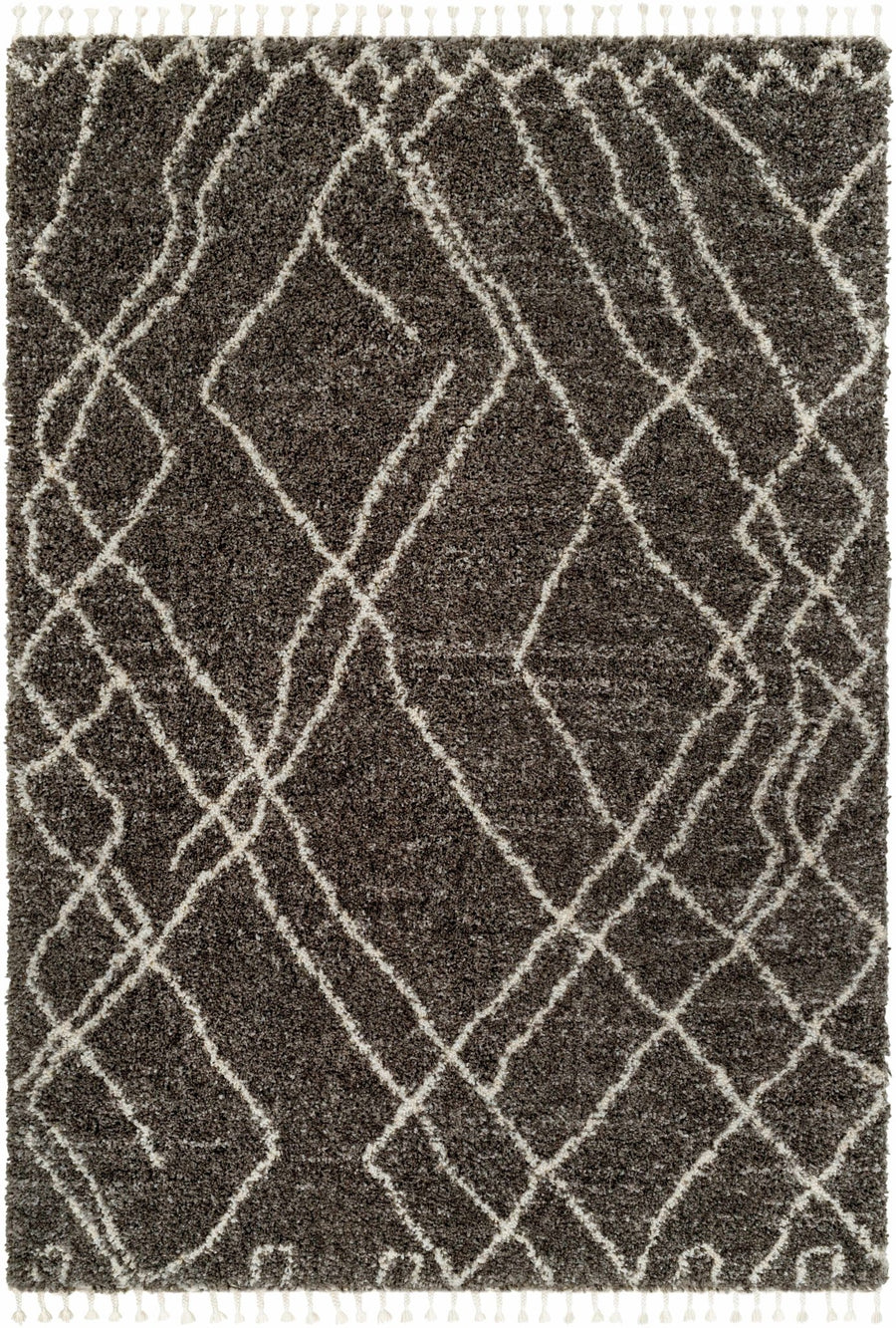 Hersz Modern Abstract Design Taupe And Beige Area Rug - The Rug Decor