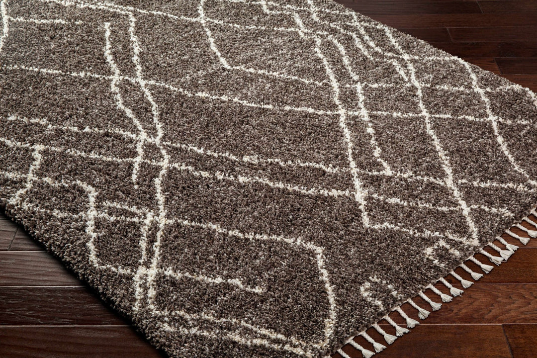 Hersz Modern Abstract Design Taupe And Beige Area Rug - The Rug Decor