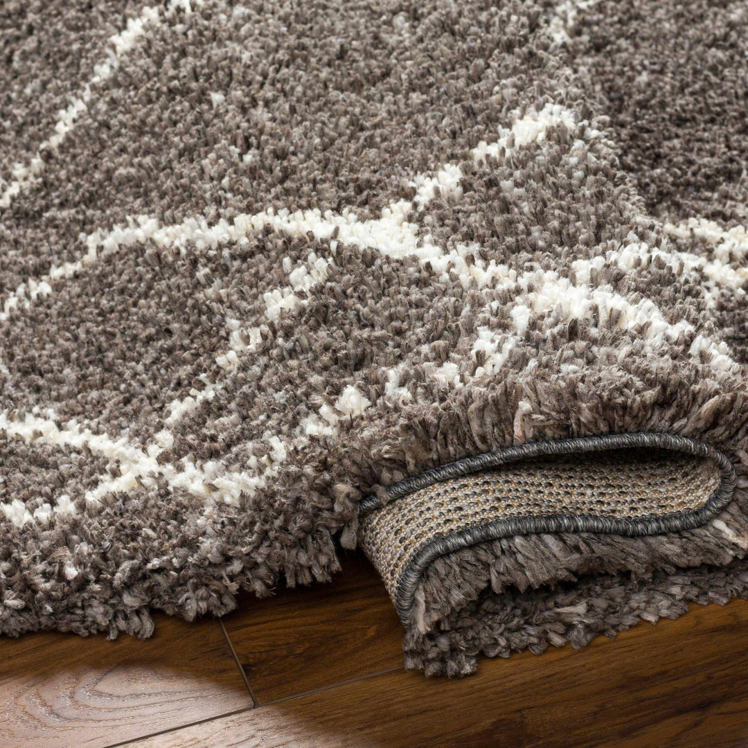 Hersz Modern Abstract Design Taupe And Beige Area Rug - The Rug Decor