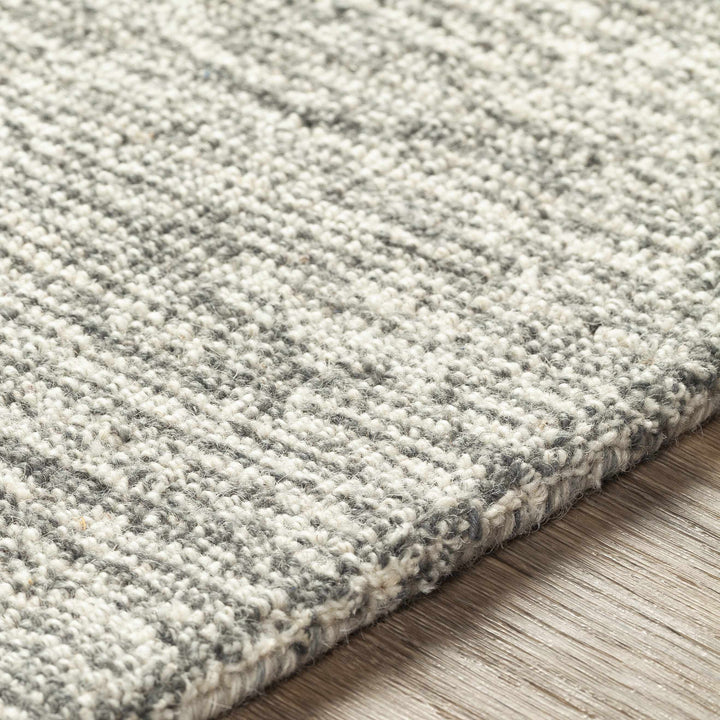 Hertfordshire Modern Gray And Beige Hand Tufted Wool Area Rug