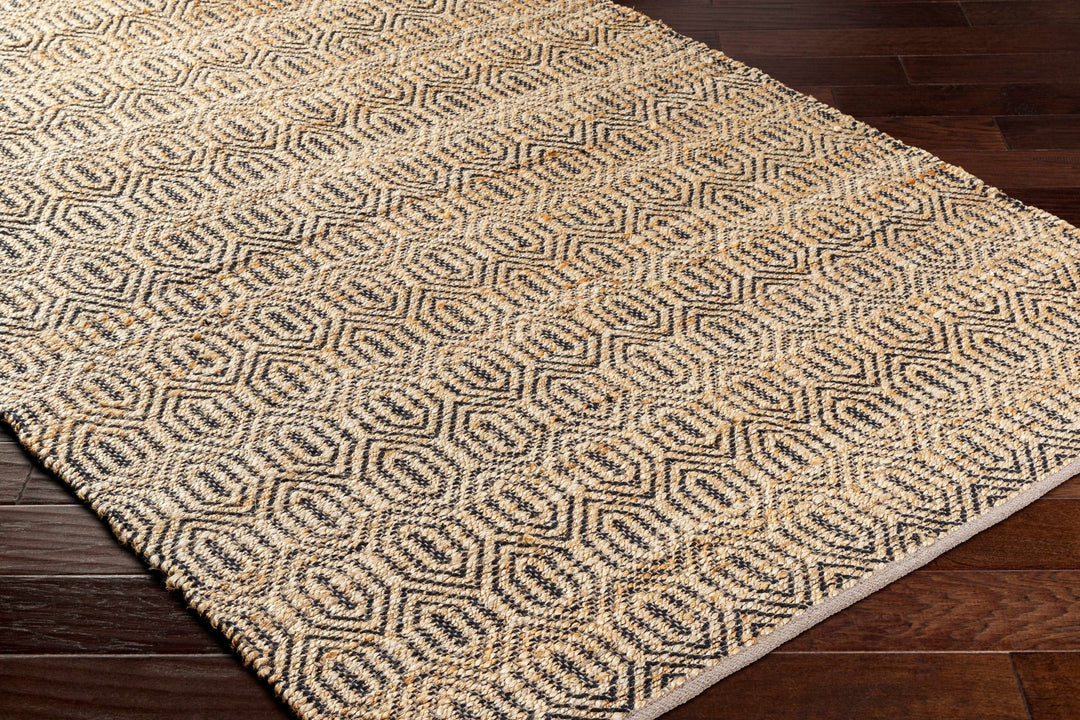 Hetty Contemporary Geometrical Brown And Black Rug - The Rug Decor
