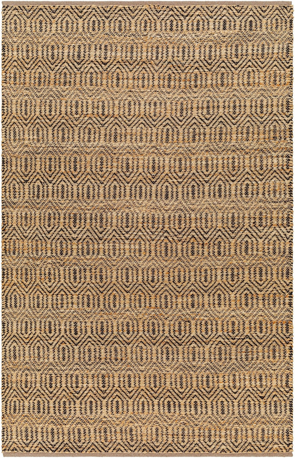 Hetty Contemporary Geometrical Brown And Black Rug - The Rug Decor