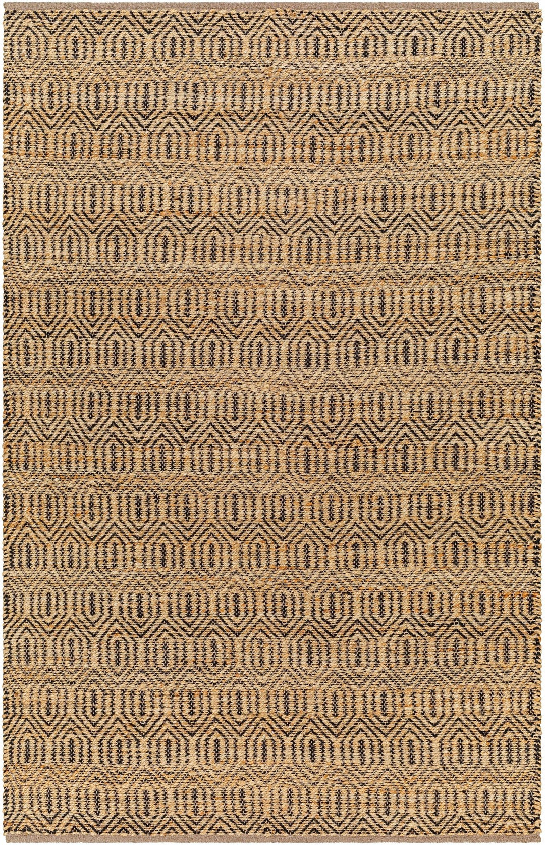 Hetty Contemporary Geometrical Brown And Black Rug - The Rug Decor