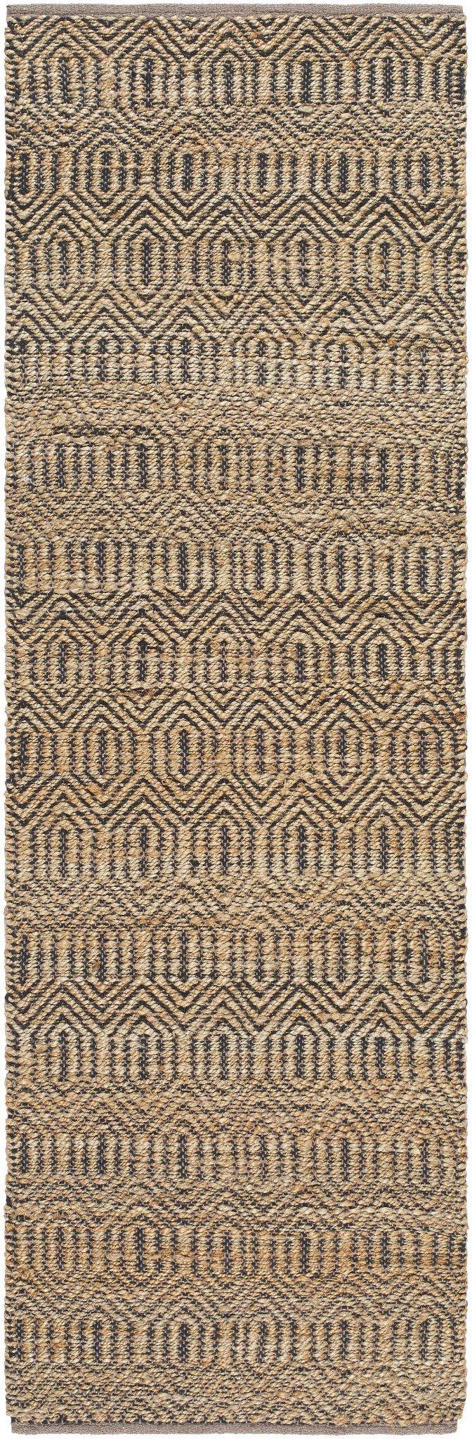 Hetty Contemporary Geometrical Brown And Black Rug - The Rug Decor