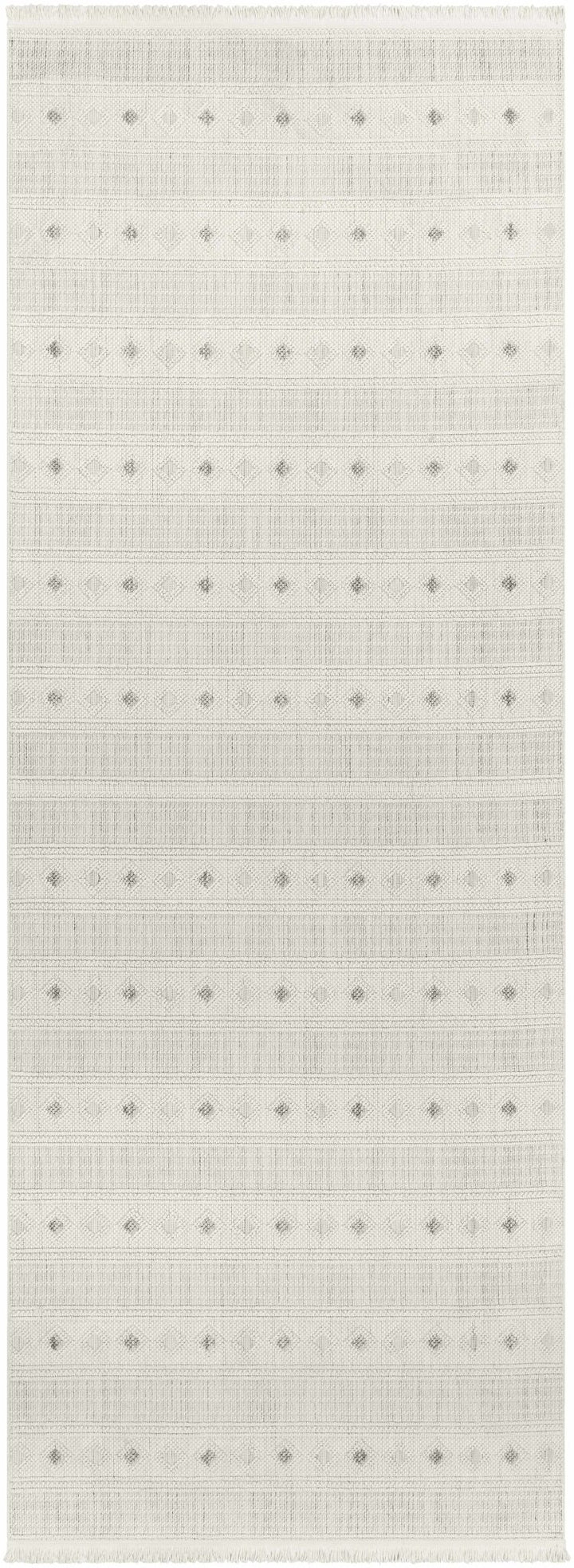 Hideo Bohemian Ivory And Gray Area Rug - The Rug Decor