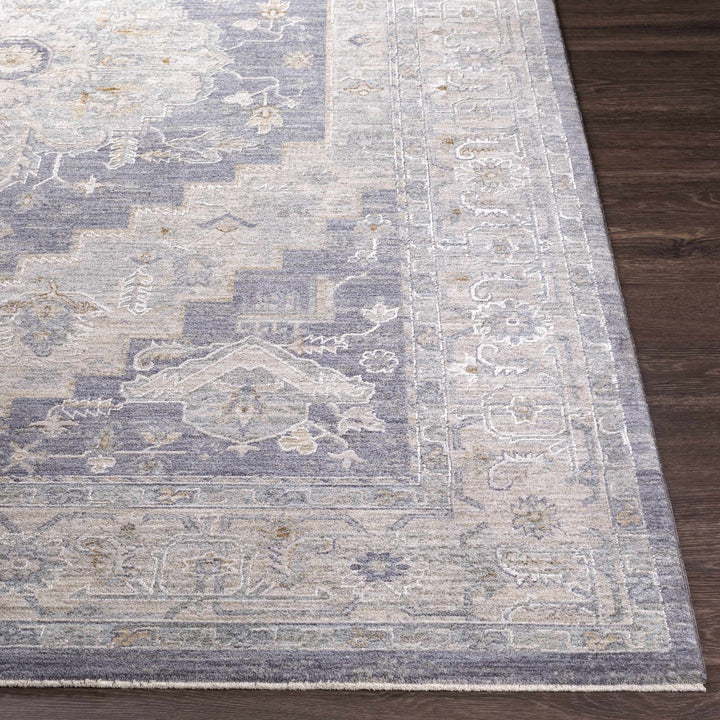 Highgale Sema Traditional Medallion Design Gray Rug - The Rug Decor