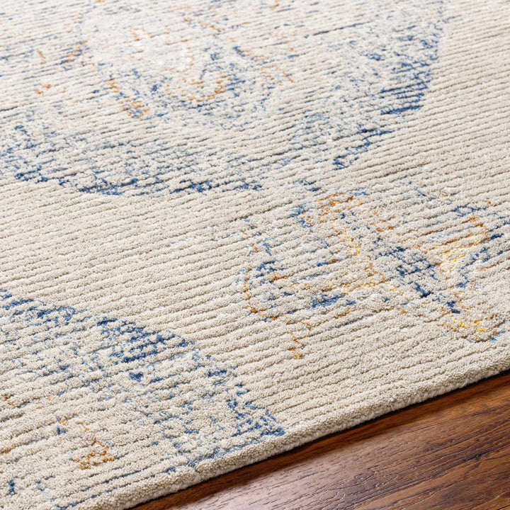 Hila Traditional medallion Beige And Brown Area Rug - The Rug Decor