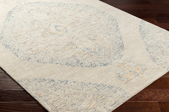 Hila Traditional medallion Beige And Brown Area Rug - The Rug Decor