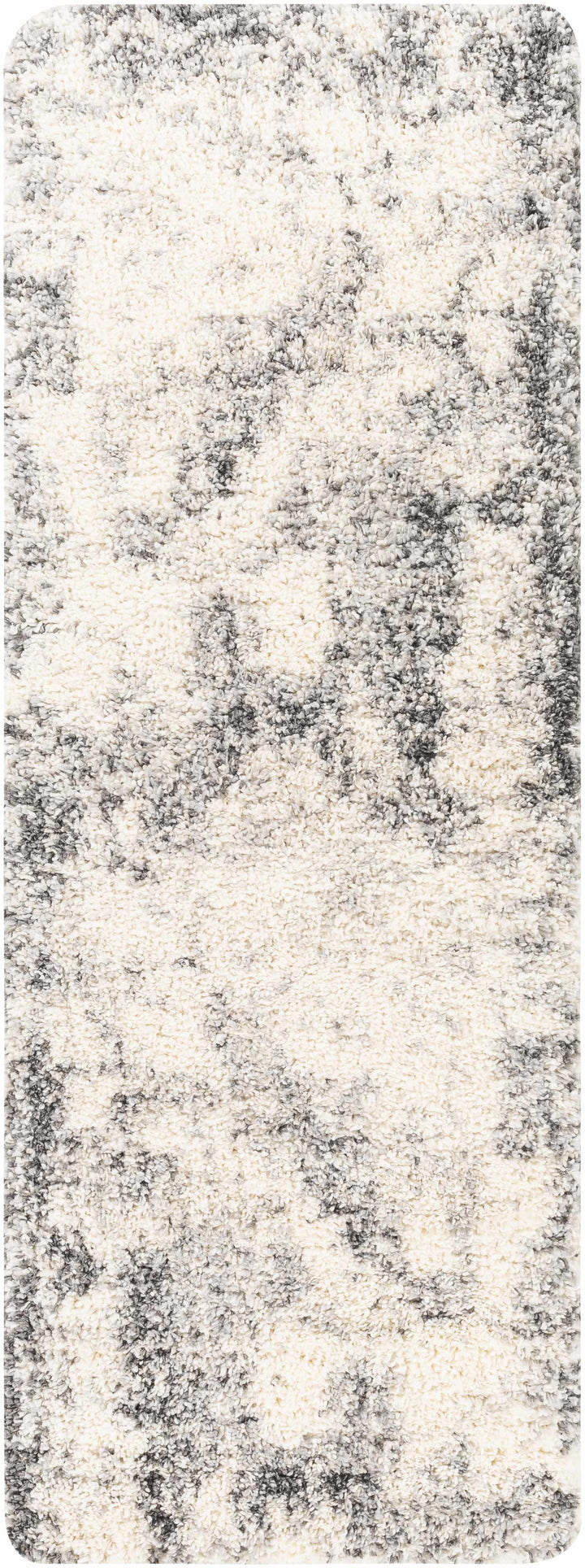 Hilotongan Modern Abstract Design Ivory And Gray Area Rug