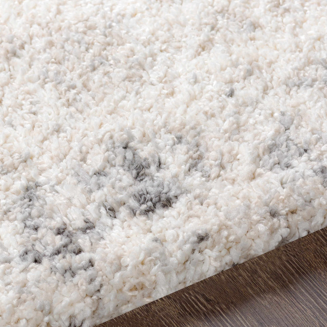 Hilotongan Modern Abstract Design Ivory And Gray Area Rug - The Rug Decor