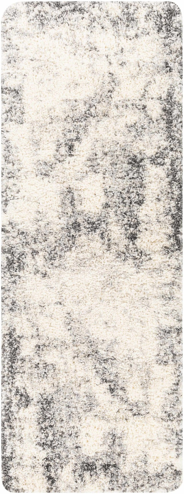 Hilotongan Modern Abstract Design Ivory And Gray Area Rug - The Rug Decor