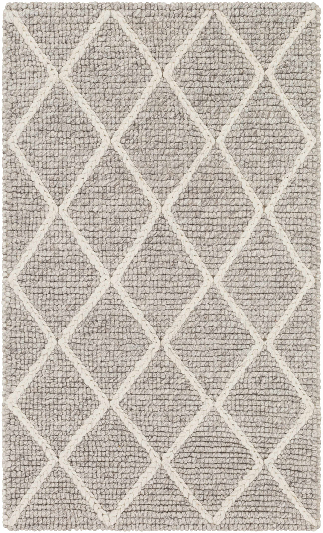 Hindley Modern Style Gray Hand Woven Area Rug