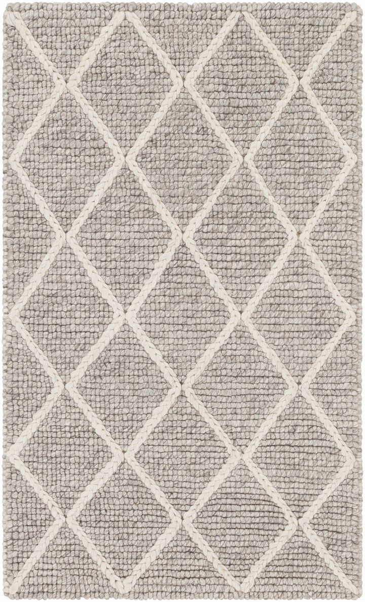Hindley Modern Style Gray Hand Woven Area Rug