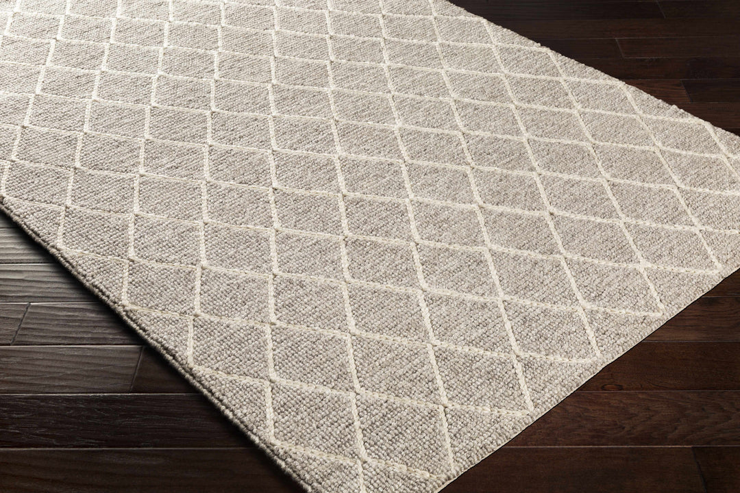 Hindley Modern Style Gray Hand Woven Area Rug