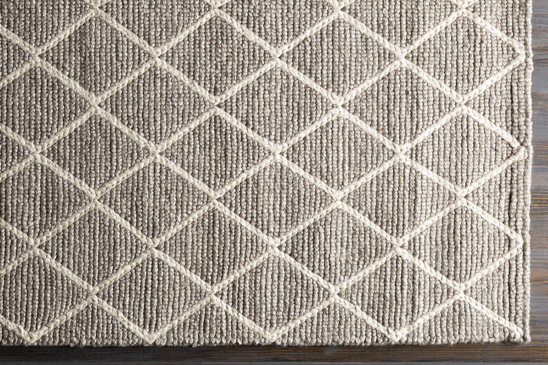 Hindley Modern Style Gray Hand Woven Area Rug